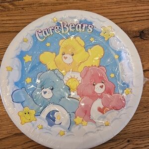 DesignWare Care Bears Yellow Blue Pink Paper Party Plates - Pack
